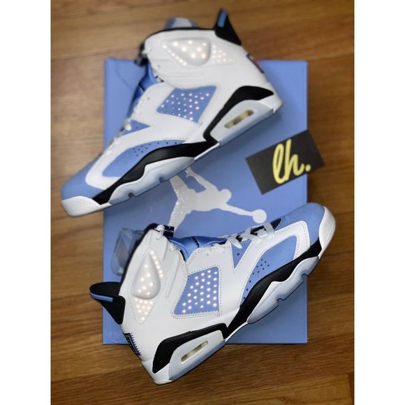 Sz 11.5 Air Jordan 6 Retro "UNC" - Picture 9 of 9